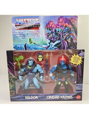 SEALED Mattel MOTU Rise of Evil Keldor and Origins Kronis He-Man NEW